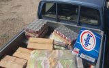 گزارش تصویری/توزیع مواد غذایی بین اقشار  خسارت دیده از کرونا توسط حوزه مقاومت امام حسن عسکری(ع)