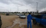گزارش تصویری/گندزدایی جاده لار-جهرم توسط گروه جهادی از گردان ۴۰۱ ابوذر